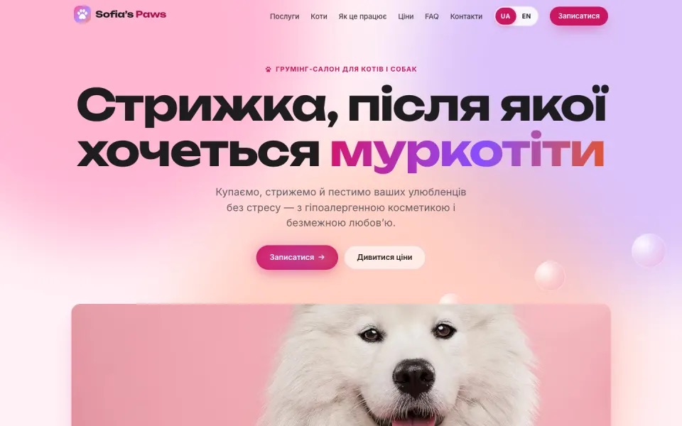 Sofia’s Paws — Startseite